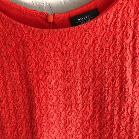 ANTHROPOLOGIE Torchon Embossed Ponte Dress - Picture 6 of 8